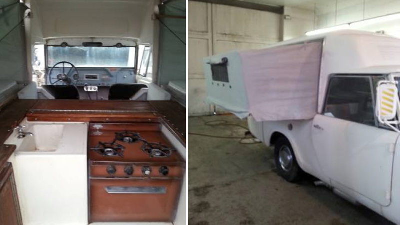Illustration for article titled Sweet Baby Jesus Is Anything Cuter Than An International Scout Camper?